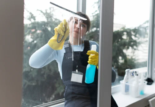 Nettoyage de vitres intérieures et extérieures à Saint-Tugdual